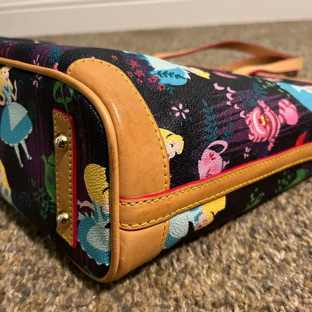 HTF.   Alice in Wonderland D & B tote - Picture 10 of 15